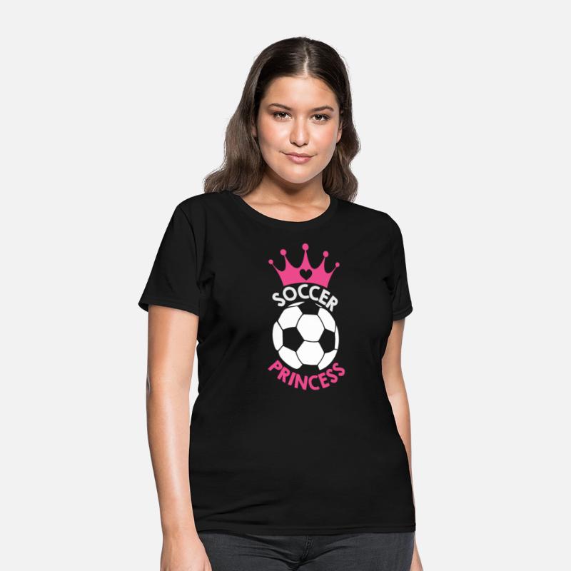 Soccer Princess Soccer Ball And Hot Pink Crown