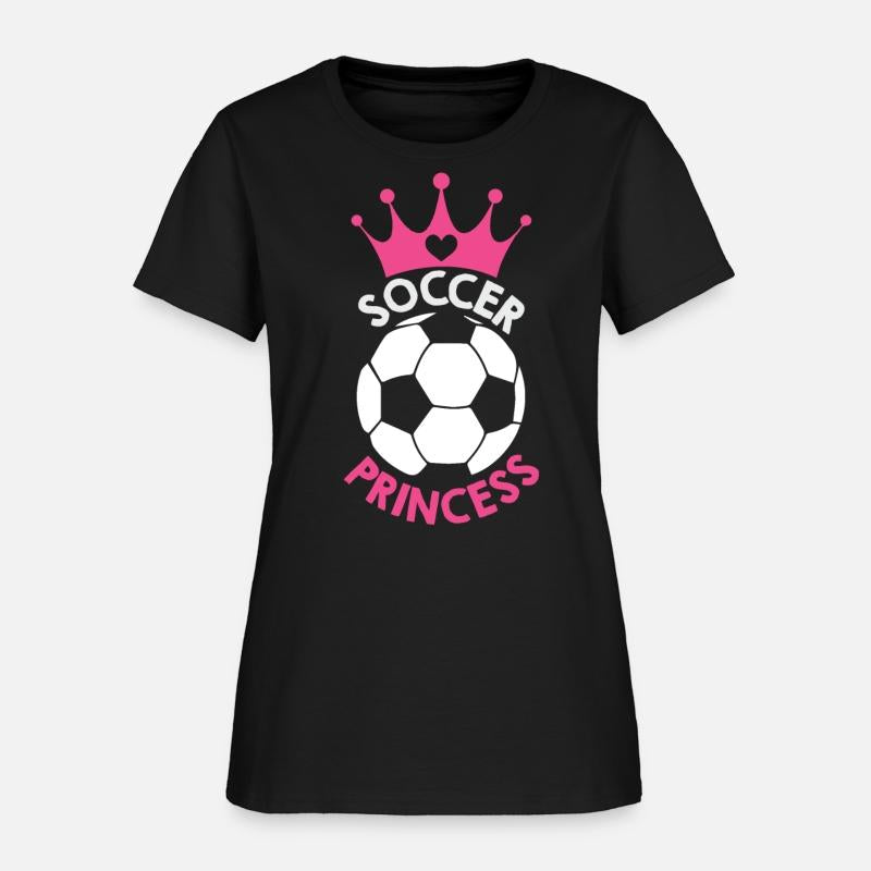 Soccer Princess Soccer Ball And Hot Pink Crown