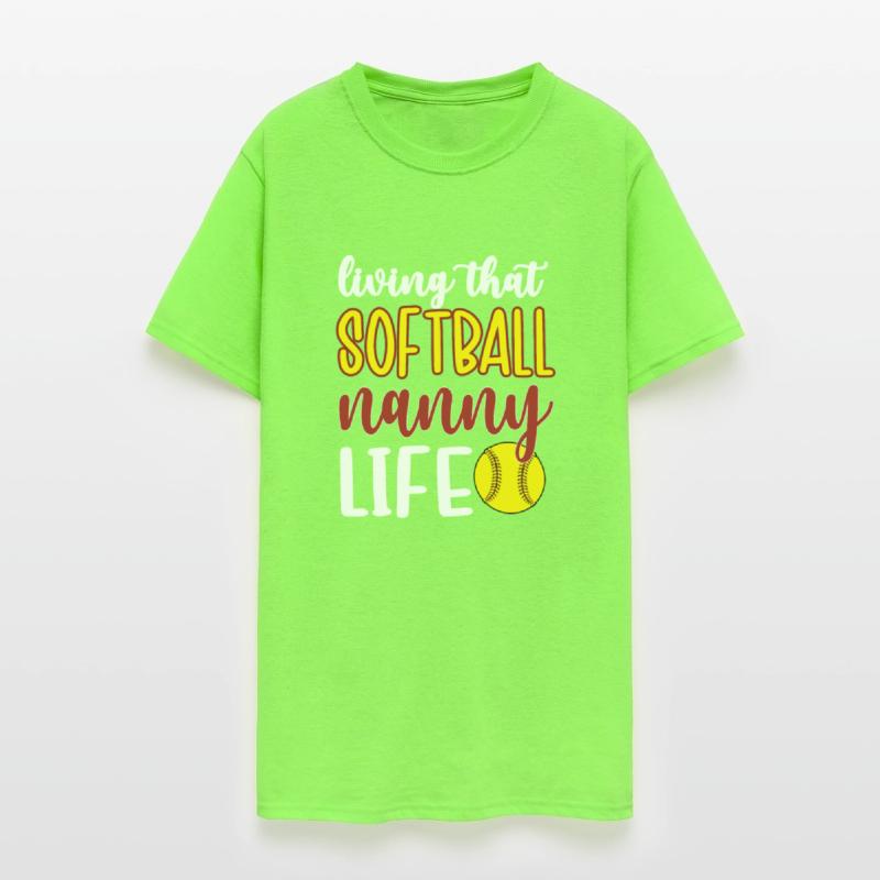 Softball Nanny Grandma Of Softball Player Nanny