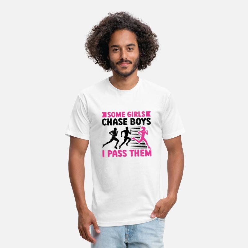 Some Girl Chase Boys Runner Running Girl Track And