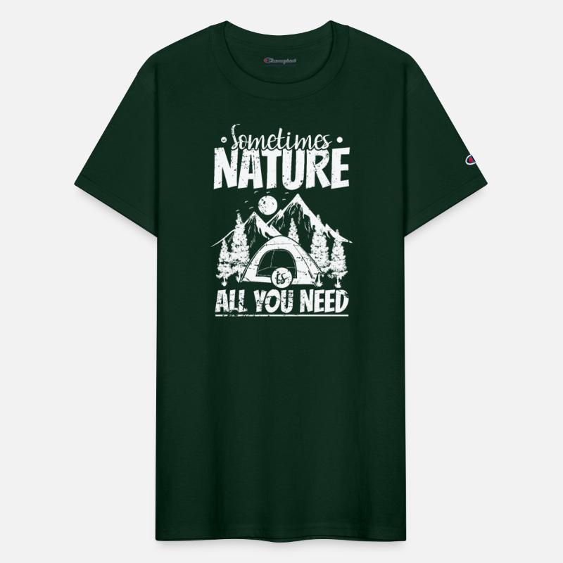 Sometimes Nature is all you need Camping Vacation