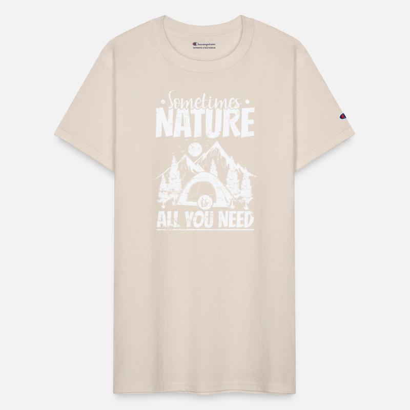 Sometimes Nature is all you need Camping Vacation