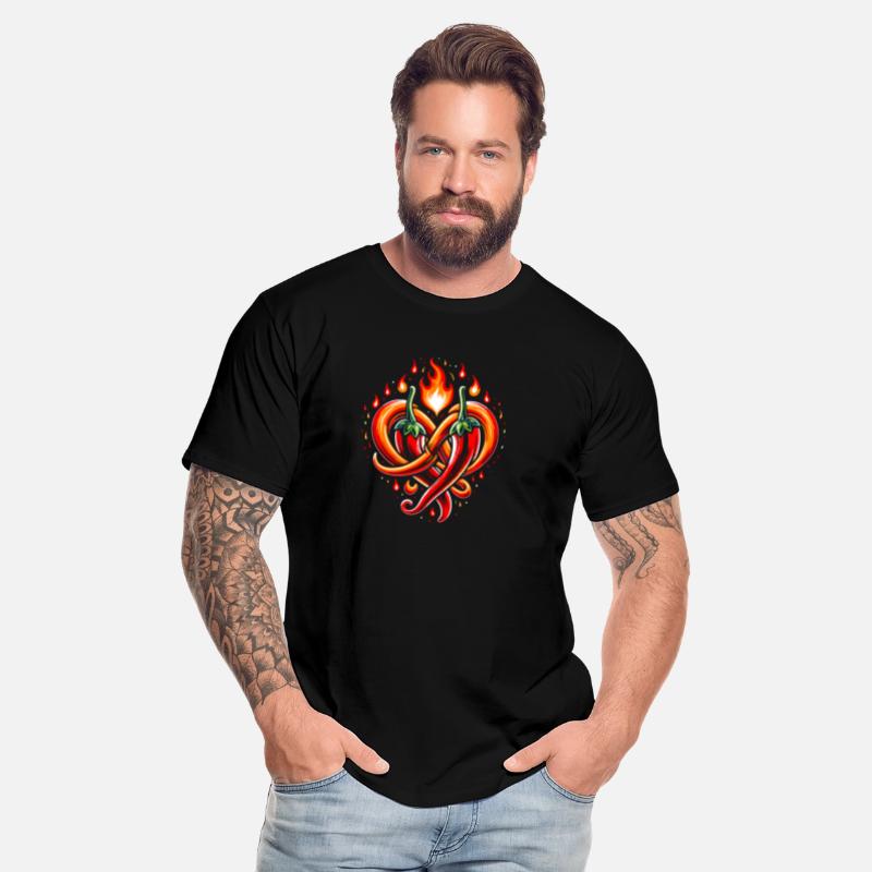 Spicy Food Lover Chili Peppers Chef Cuisine Spice
