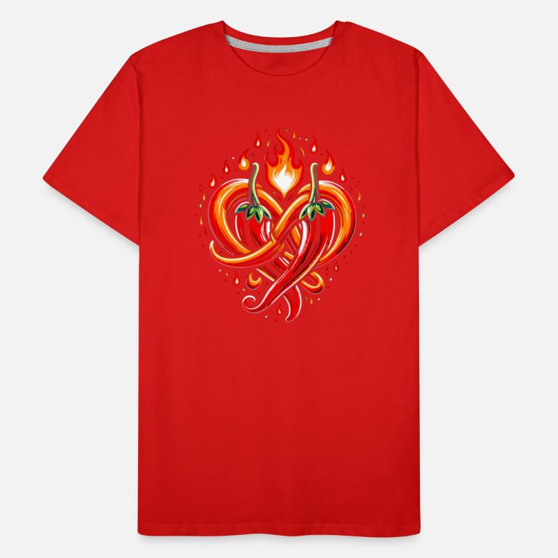 Spicy Food Lover Chili Peppers Chef Cuisine Spice
