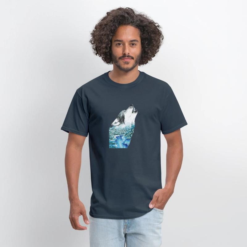 Spirit of Winter Wolf Wild Howling Art Winter Wolf
