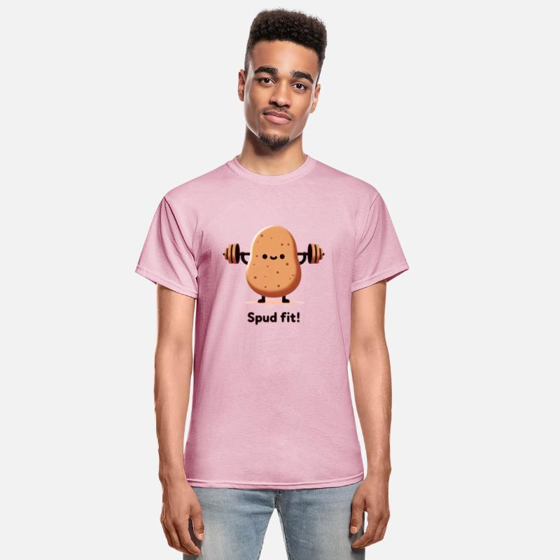 Spud Fit - Funny Potato Lifting Weights Design