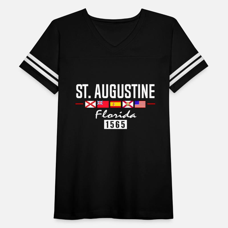 St Augustine Historic Florida Flags