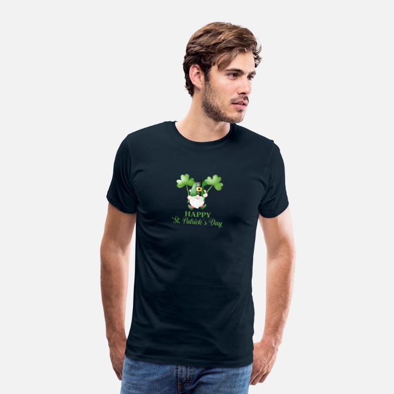 St Patricks day lucky Shamrock leopard gnomes Iris