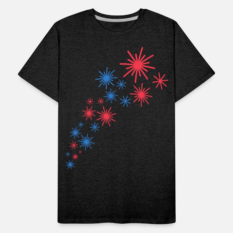 Starry Sky In Blue And Red