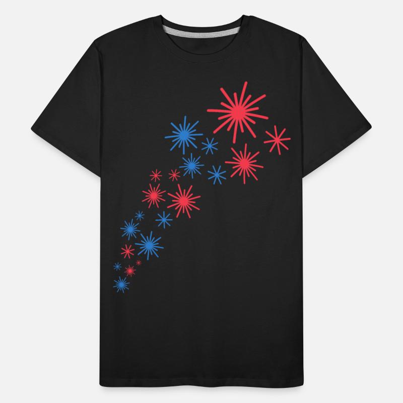 Starry Sky In Blue And Red