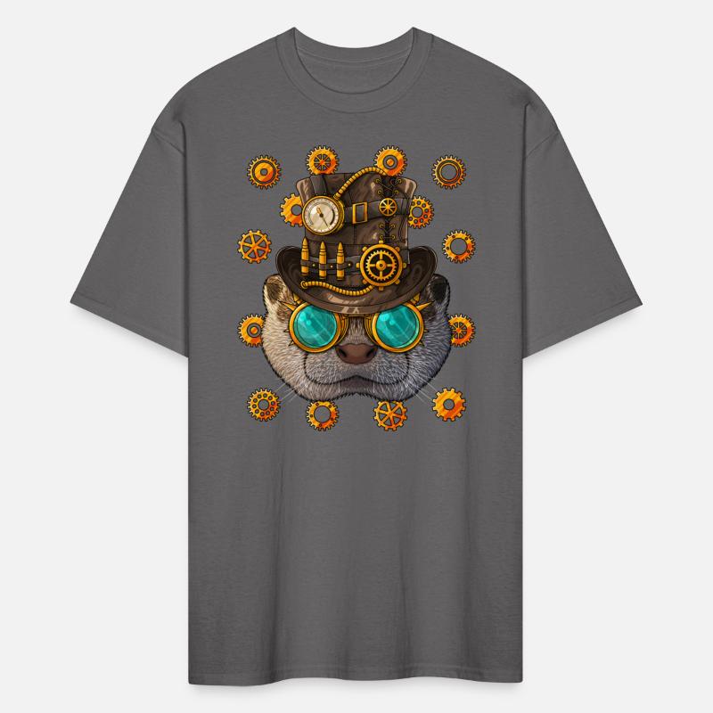 Steampunk Otter Medieval Victorian Steam Powered A