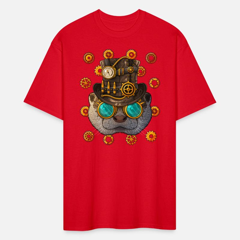 Steampunk Otter Medieval Victorian Steam Powered A