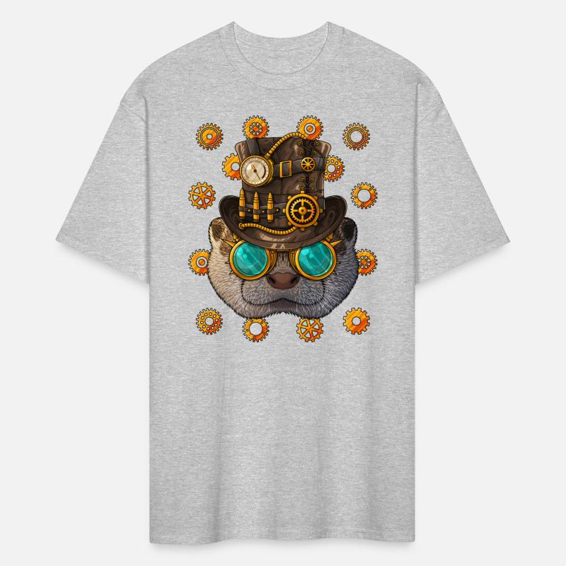Steampunk Otter Medieval Victorian Steam Powered A