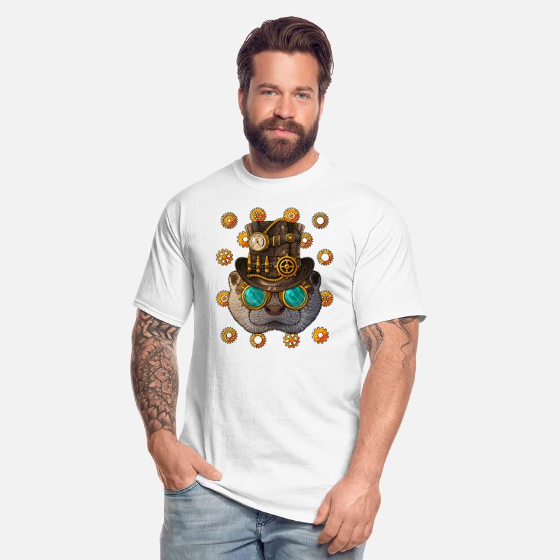Steampunk Otter Medieval Victorian Steam Powered A