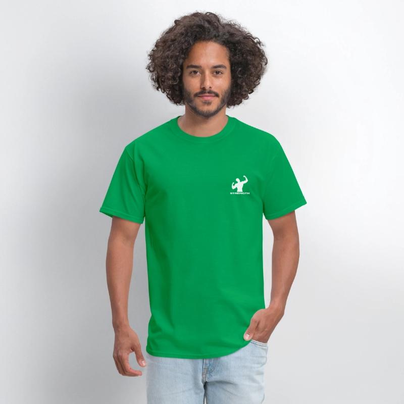 STRENGTH POSING GRAPHICS PRINTED