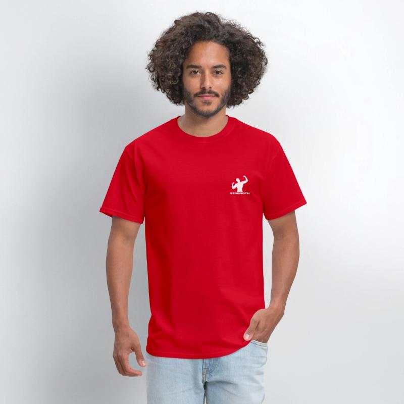 STRENGTH POSING GRAPHICS PRINTED
