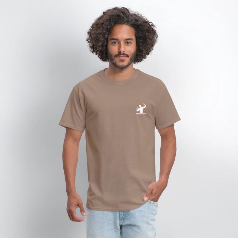 STRENGTH POSING GRAPHICS PRINTED