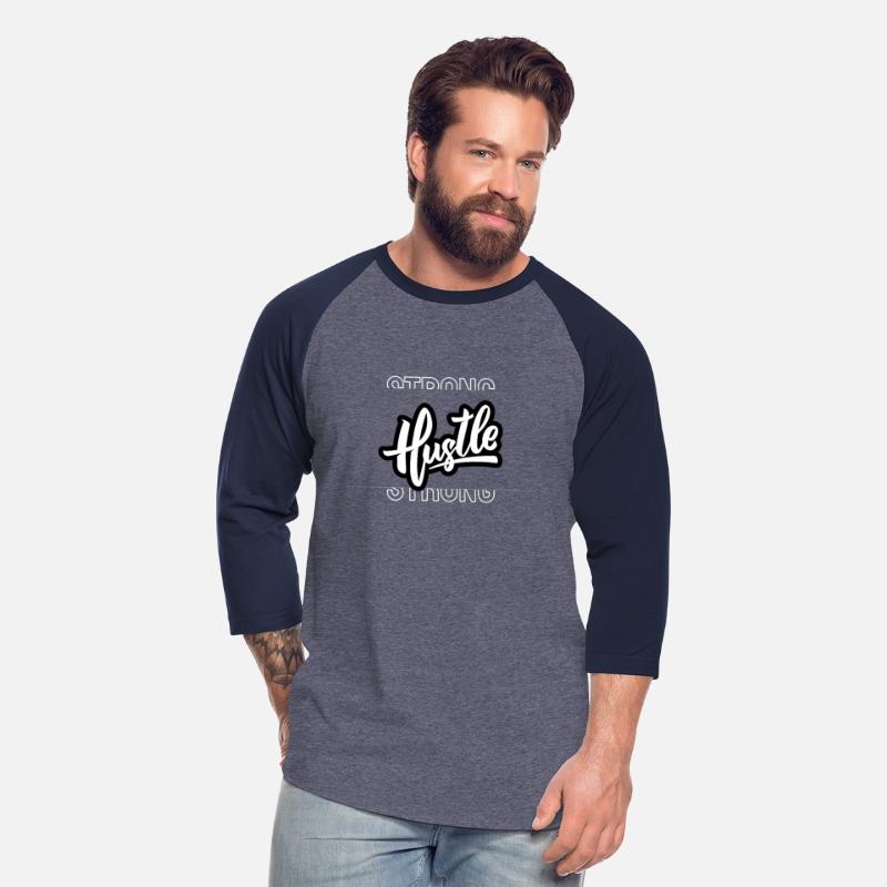 Strong Hustle – Motivational Grind T-Shirt