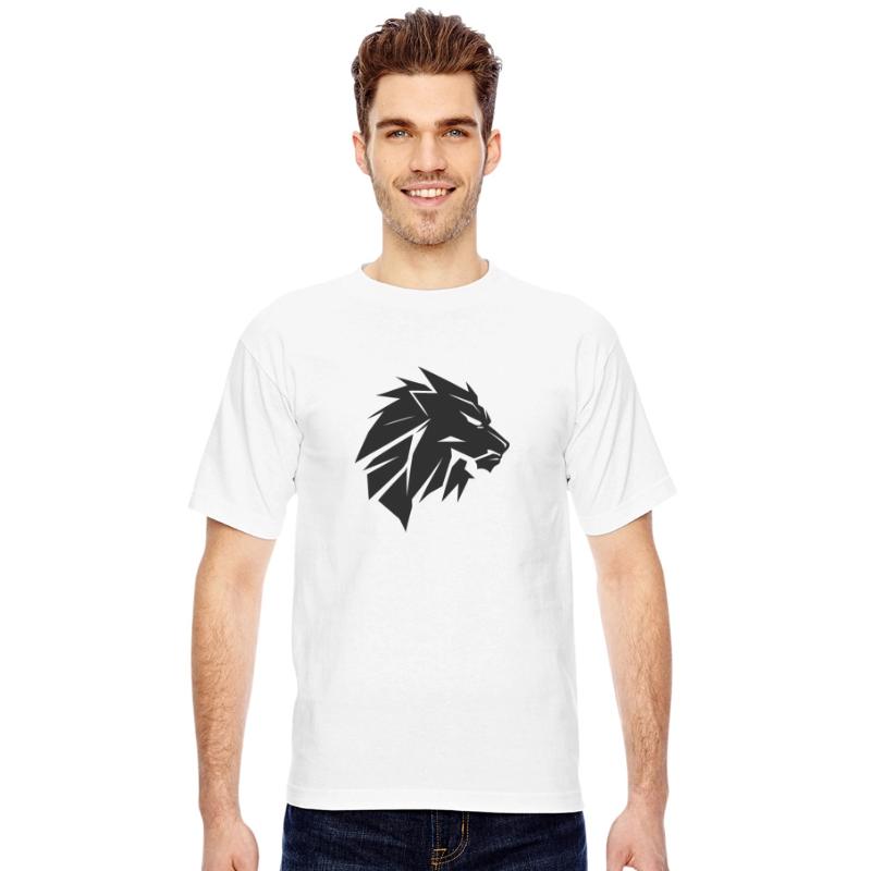 Stylish Lion's Head With Mane