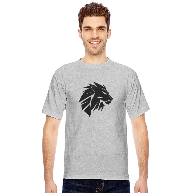Stylish Lion's Head With Mane