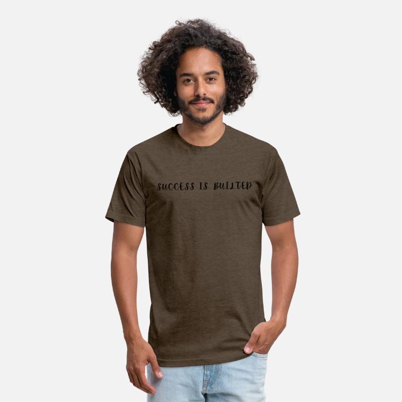 Success is Builted Cursive Graphic