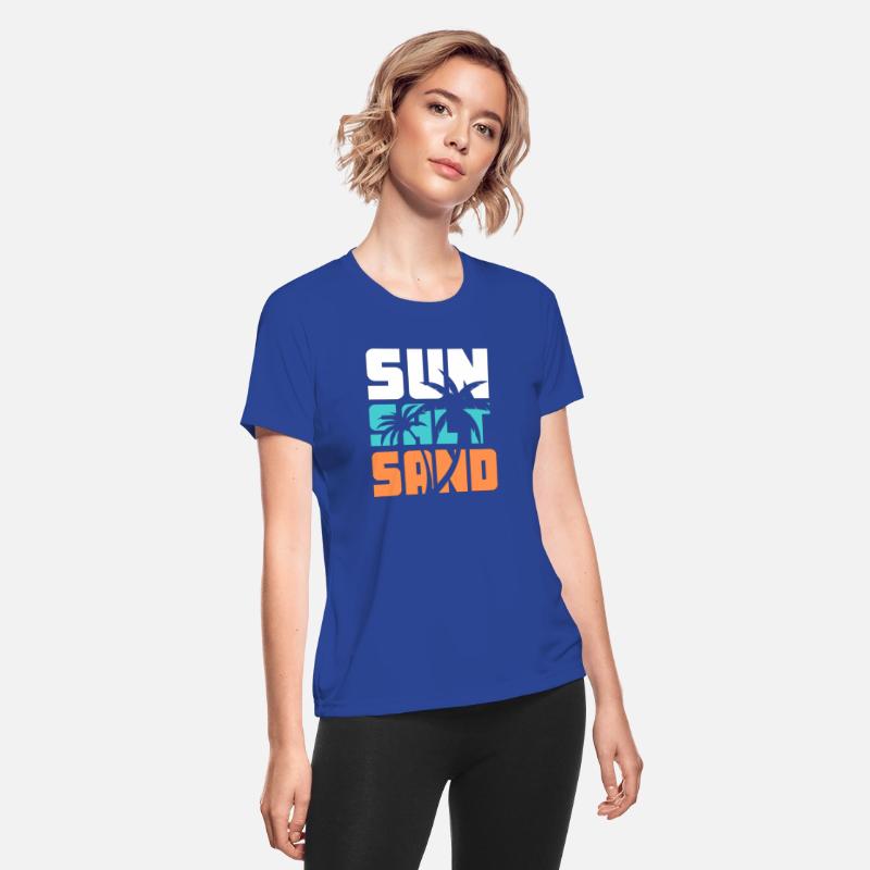 Sun Salt Sand Palm Tree