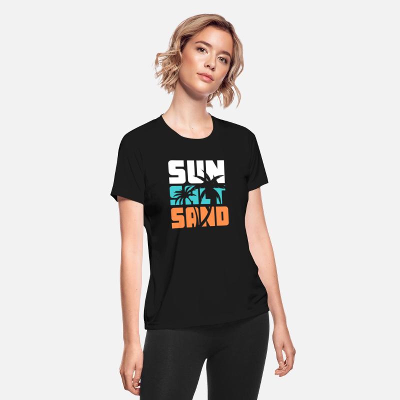 Sun Salt Sand Palm Tree