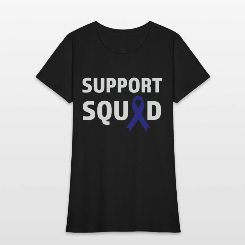 Support Squad Blue Ribbon Diabetes Awareness