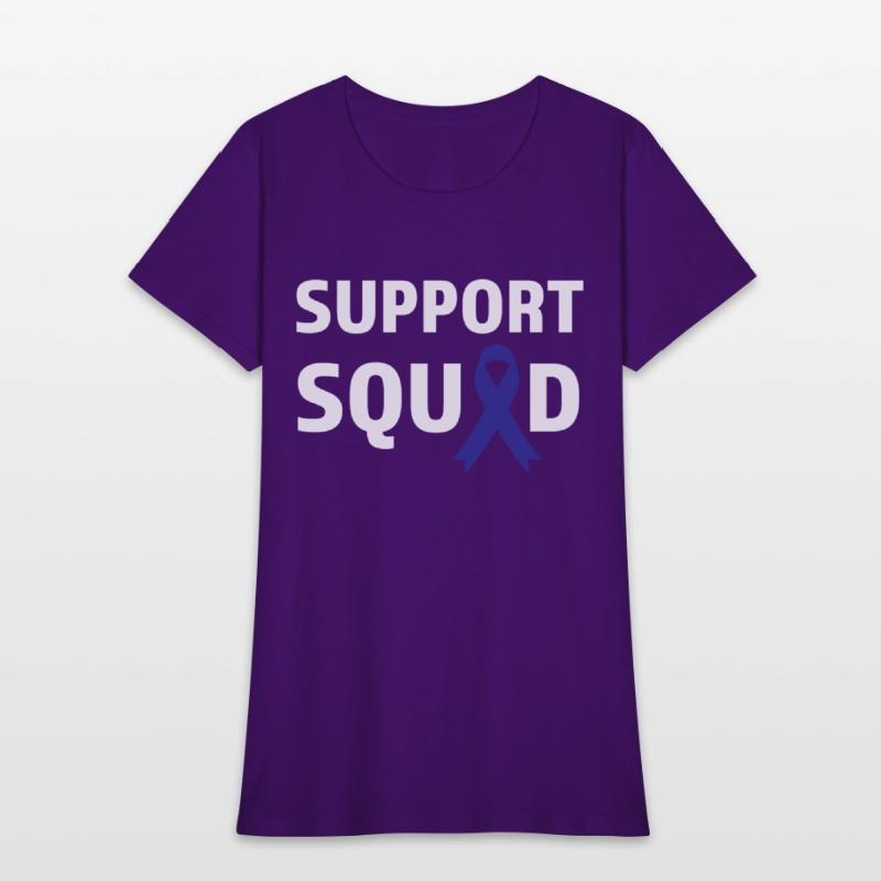 Support Squad Blue Ribbon Diabetes Awareness