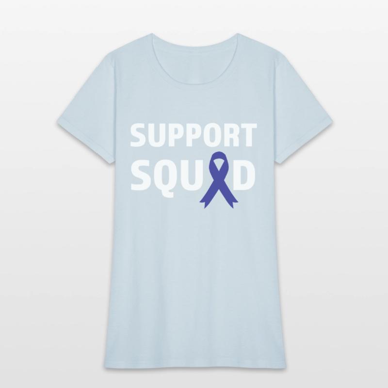 Support Squad Blue Ribbon Diabetes Awareness