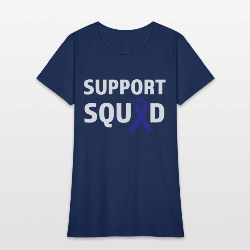 Support Squad Blue Ribbon Diabetes Awareness