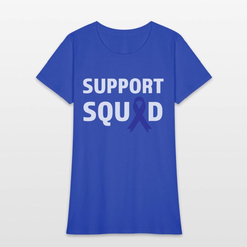 Support Squad Blue Ribbon Diabetes Awareness