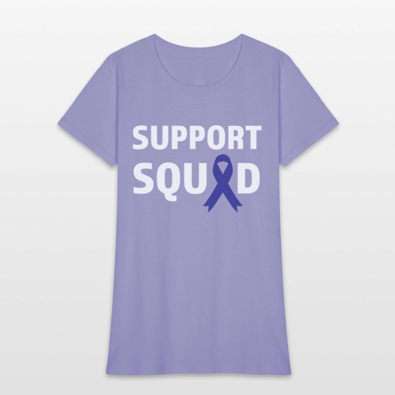 Support Squad Blue Ribbon Diabetes Awareness