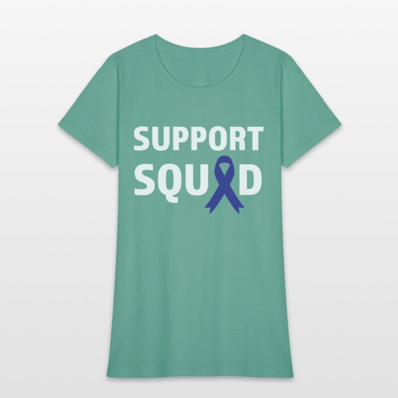 Support Squad Blue Ribbon Diabetes Awareness