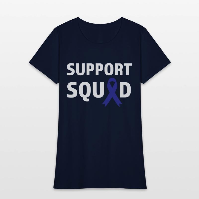 Support Squad Blue Ribbon Diabetes Awareness