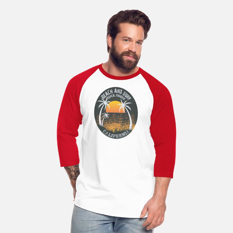 Surf Beach Tropical Paradise Tshirt 12168073 22