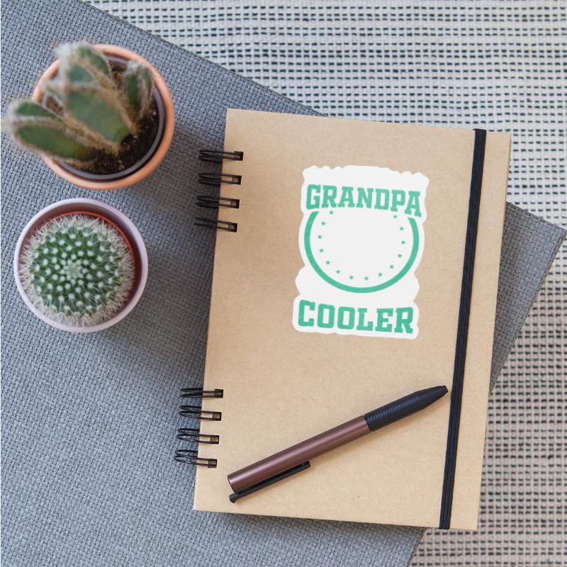 Swim Grandpa - Vintage Circle Swimmer Design