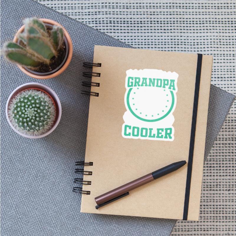 Swim Grandpa - Vintage Circle Swimmer Design