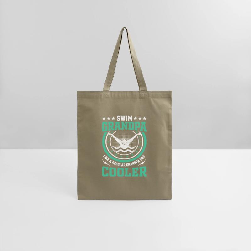 Swim Grandpa - Vintage Circle Swimmer Design