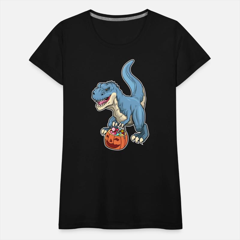T Rex & Jack-O-Lantern - Halloween
