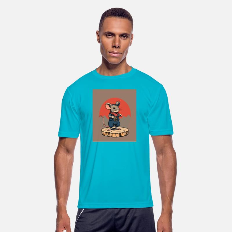T-shirt design rat