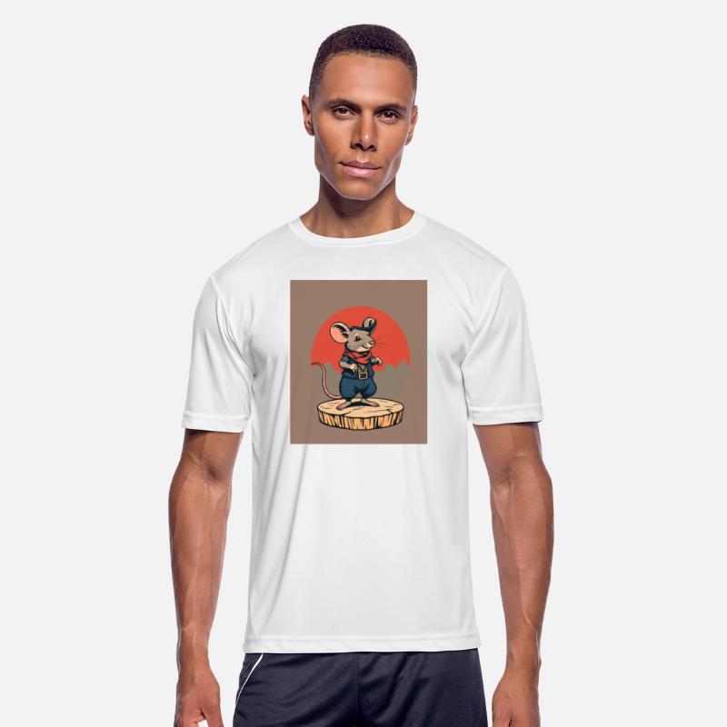 T-shirt design rat