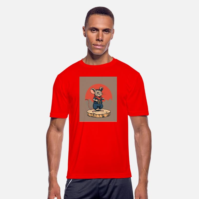 T-shirt design rat