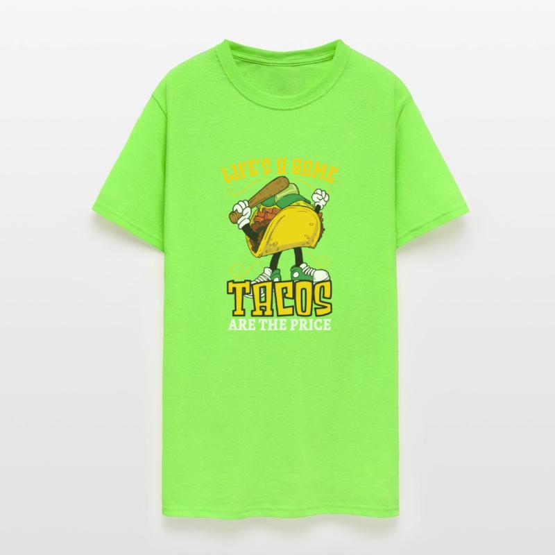 Taco Mexican Food Baseball Card Baseball Player
