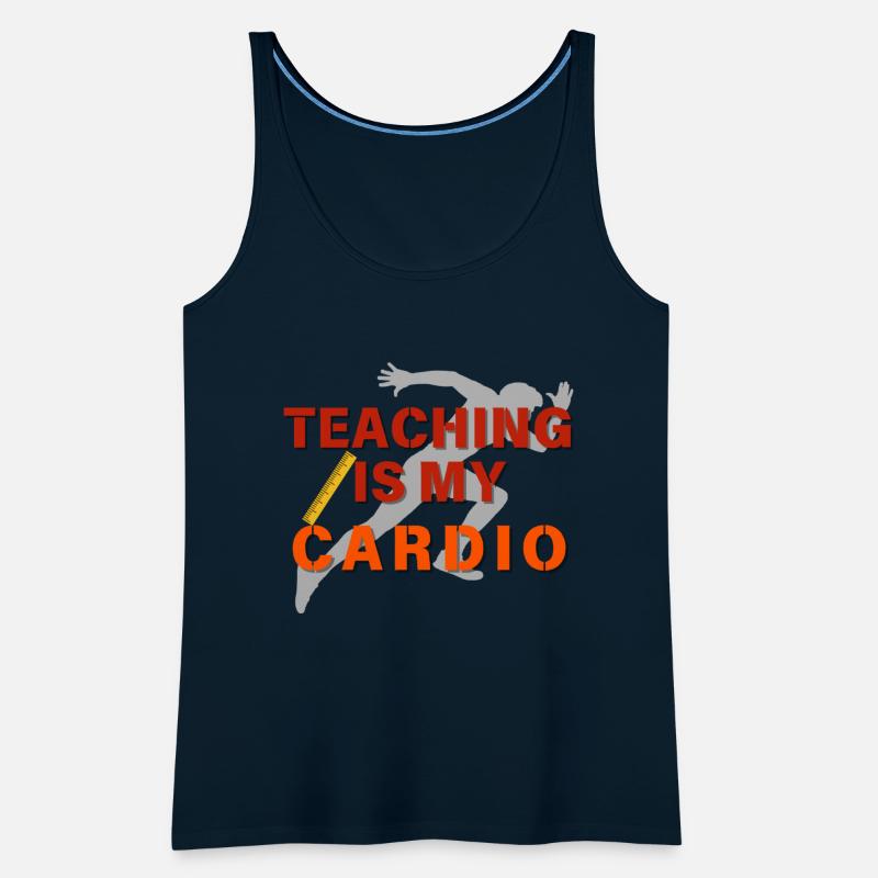 Teaching Is My Cardio, Funny Energetic Teacher tee