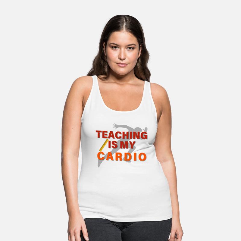 Teaching Is My Cardio, Funny Energetic Teacher tee