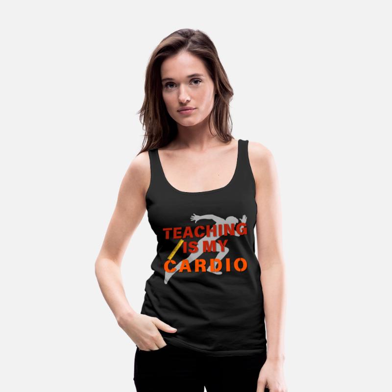 Teaching Is My Cardio, Funny Energetic Teacher tee