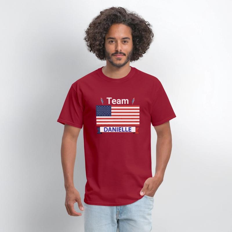 Team Danielle USA American Flag Stripe