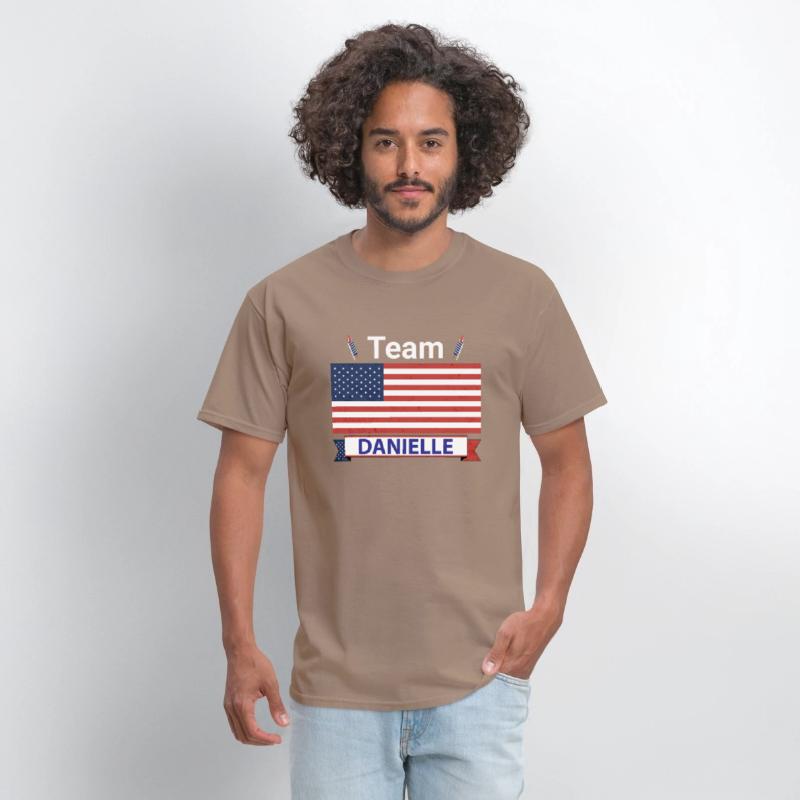 Team Danielle USA American Flag Stripe