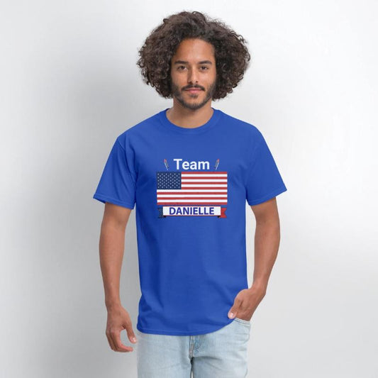 Team Danielle USA American Flag Stripe